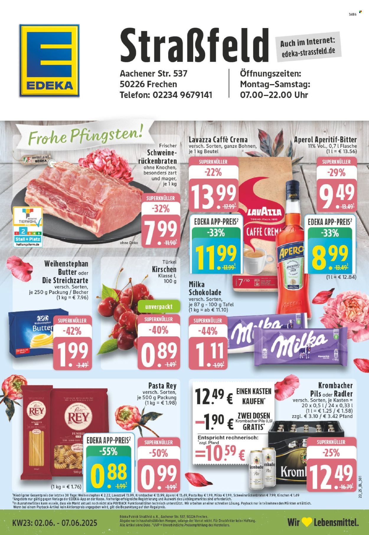 Leták Edeka - 2.6.2025 - 7.6.2025. Strana 1