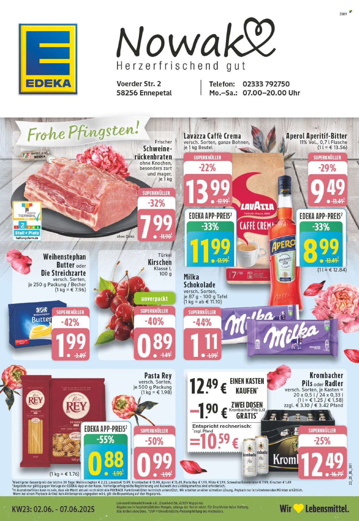 Leták Edeka - 2.6.2025 - 7.6.2025. Strana 1