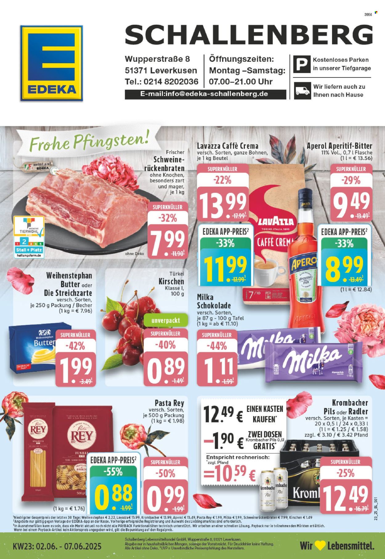 Leták Edeka - 2.6.2025 - 7.6.2025. Strana 1