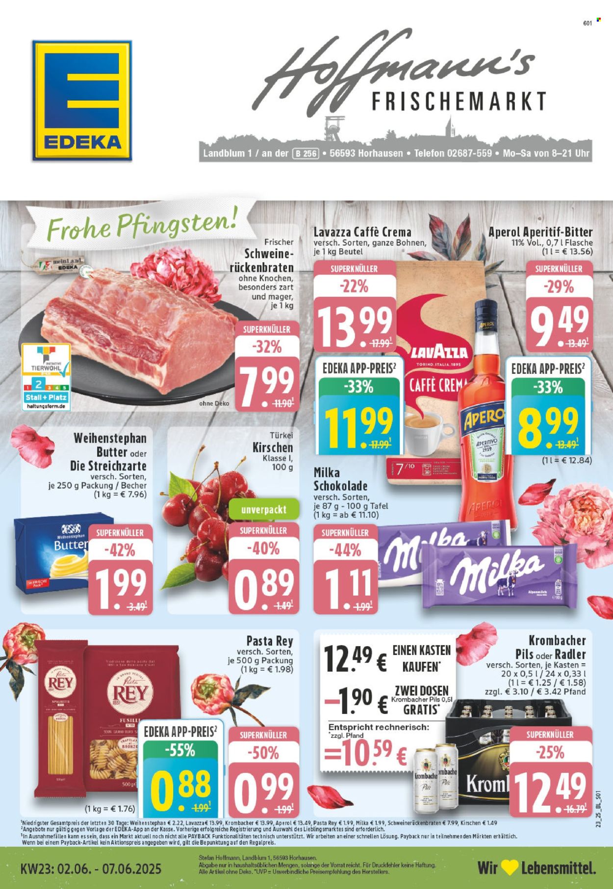 Leták Edeka - 2.6.2025 - 7.6.2025. Strana 1