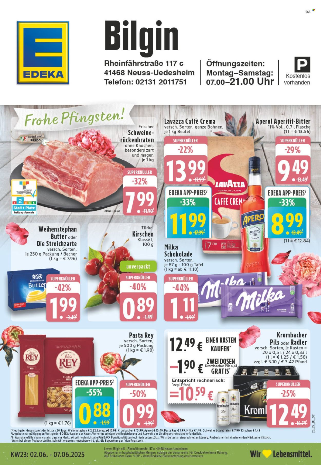 Leták Edeka - 2.6.2025 - 7.6.2025. Strana 1