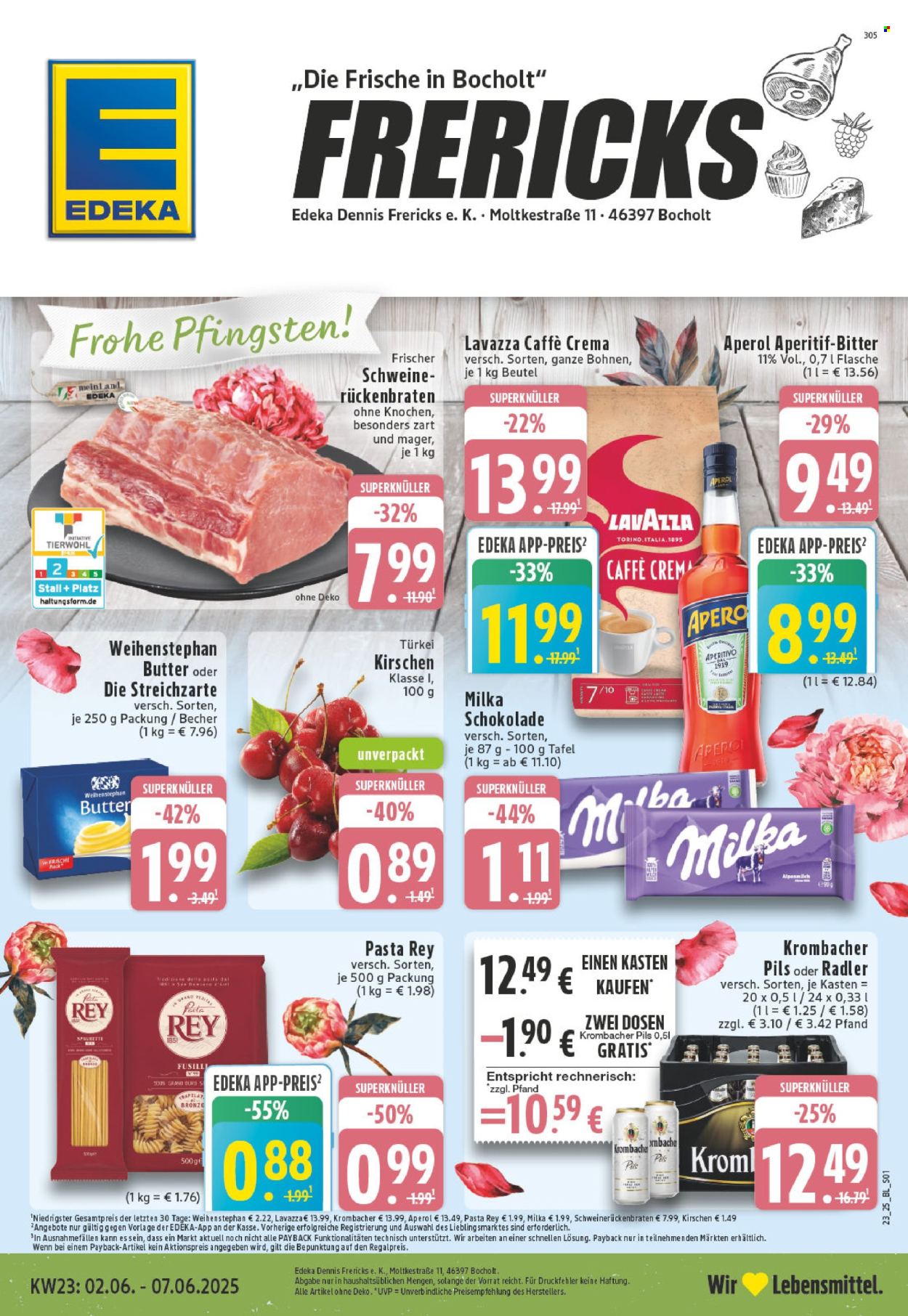Leták Edeka - 2.6.2025 - 7.6.2025. Strana 1