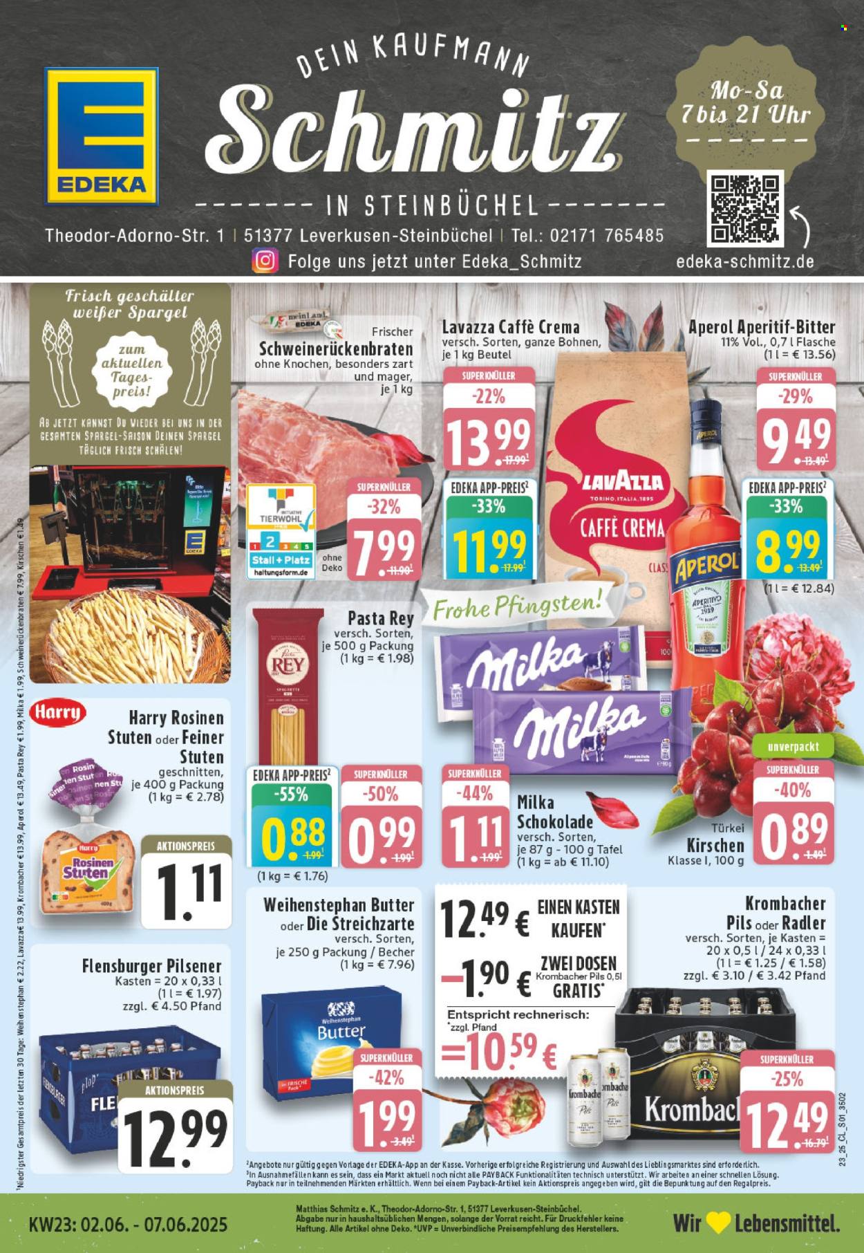 Leták Edeka - 2.6.2025 - 7.6.2025. Strana 1