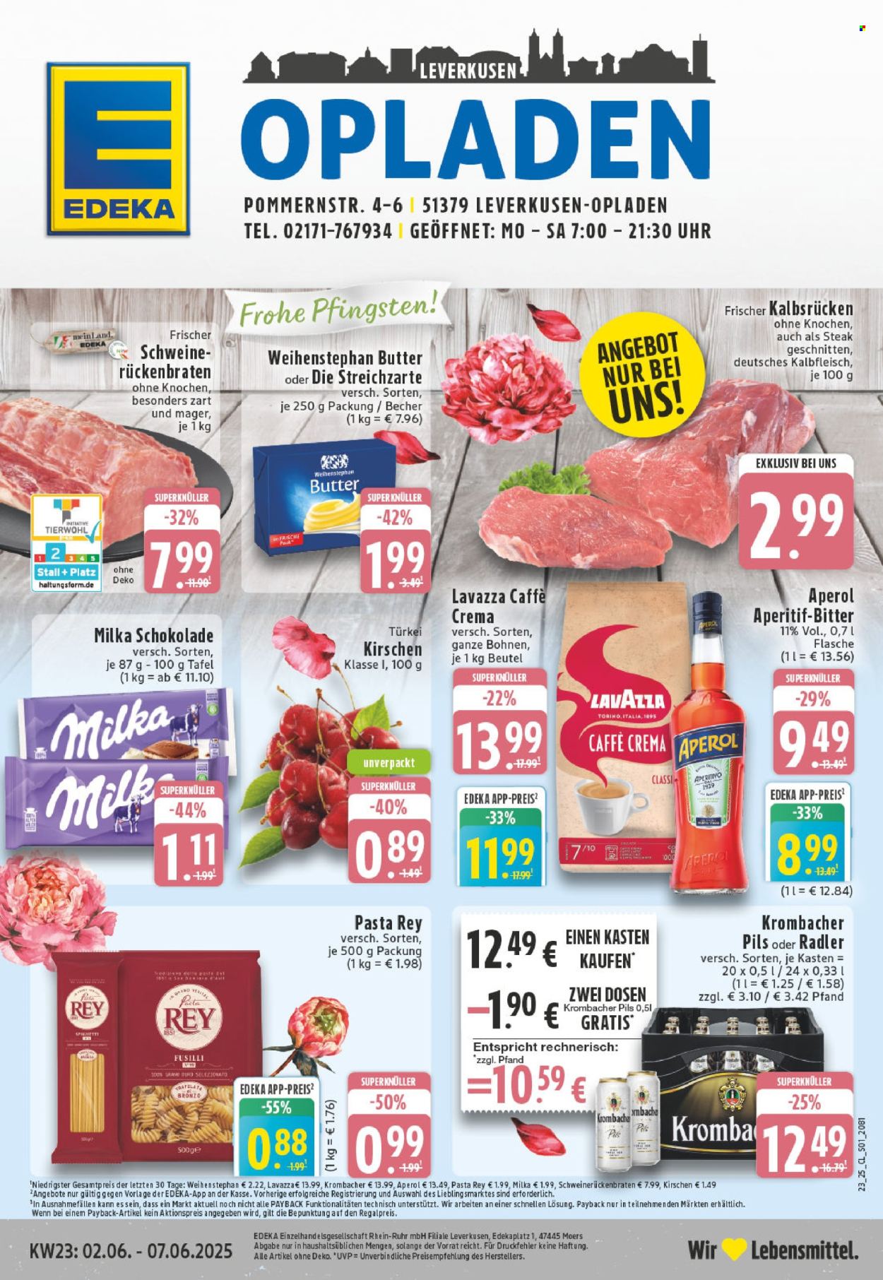 Leták Edeka - 2.6.2025 - 7.6.2025. Strana 1