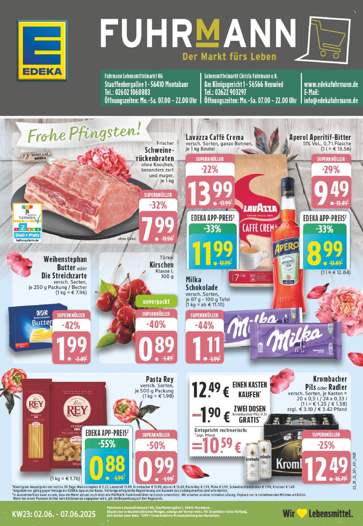 Leták Edeka - 2.6.2025 - 7.6.2025. Strana 1