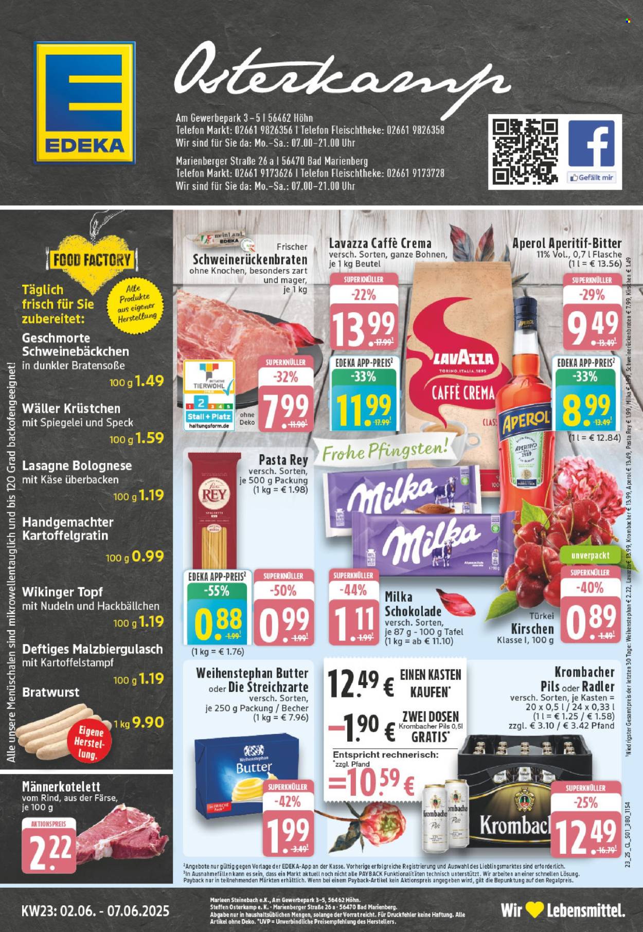 Leták Edeka - 2.6.2025 - 7.6.2025. Strana 1