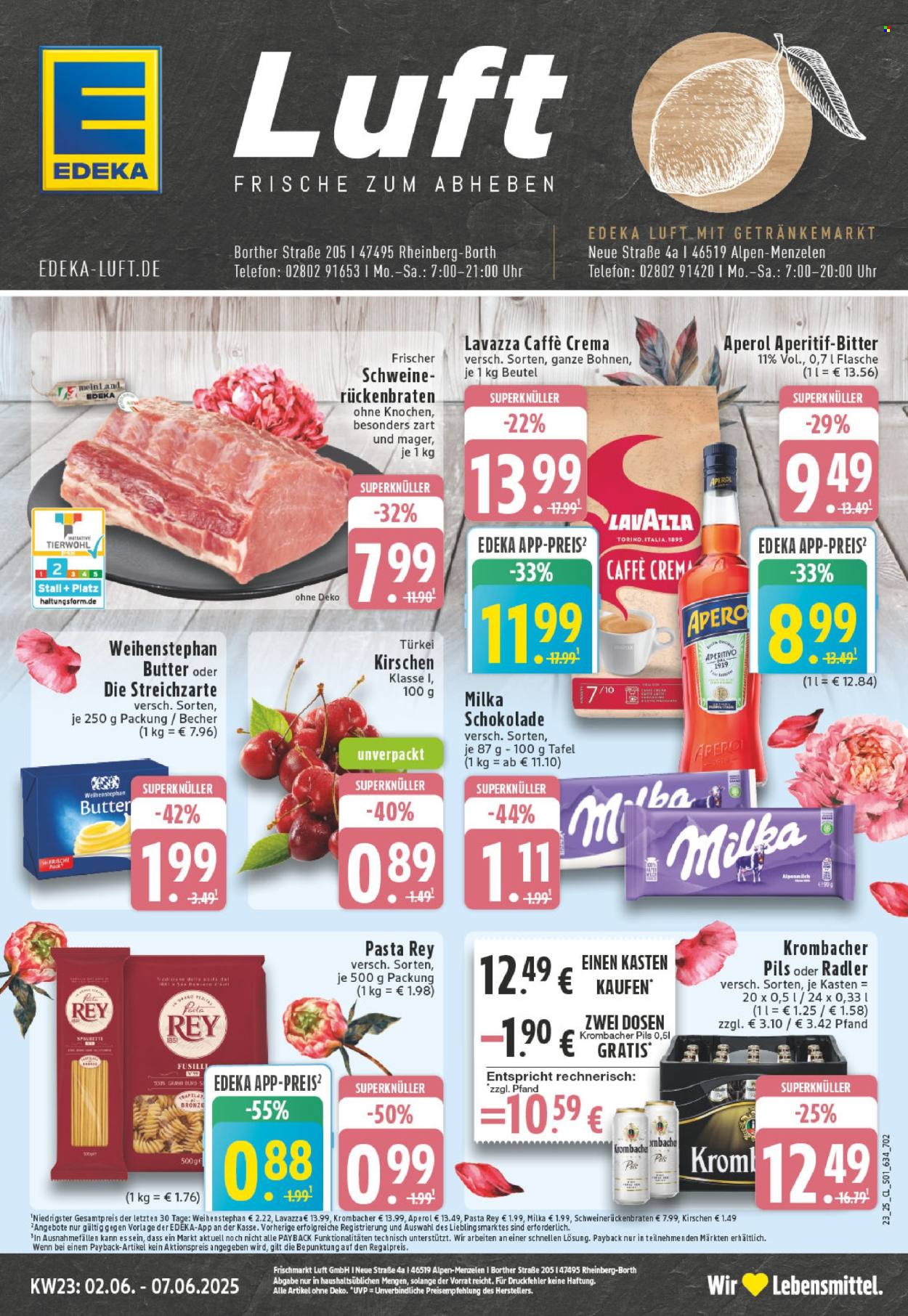 Leták Edeka - 2.6.2025 - 7.6.2025. Strana 1
