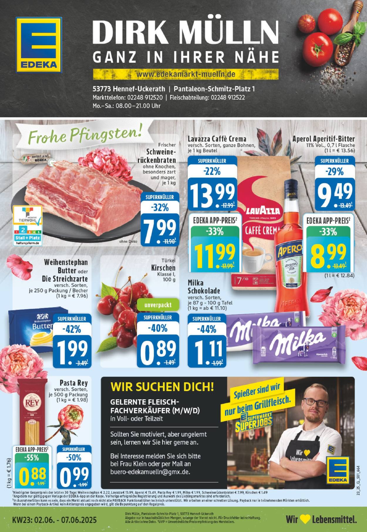 Leták Edeka - 2.6.2025 - 7.6.2025. Strana 1