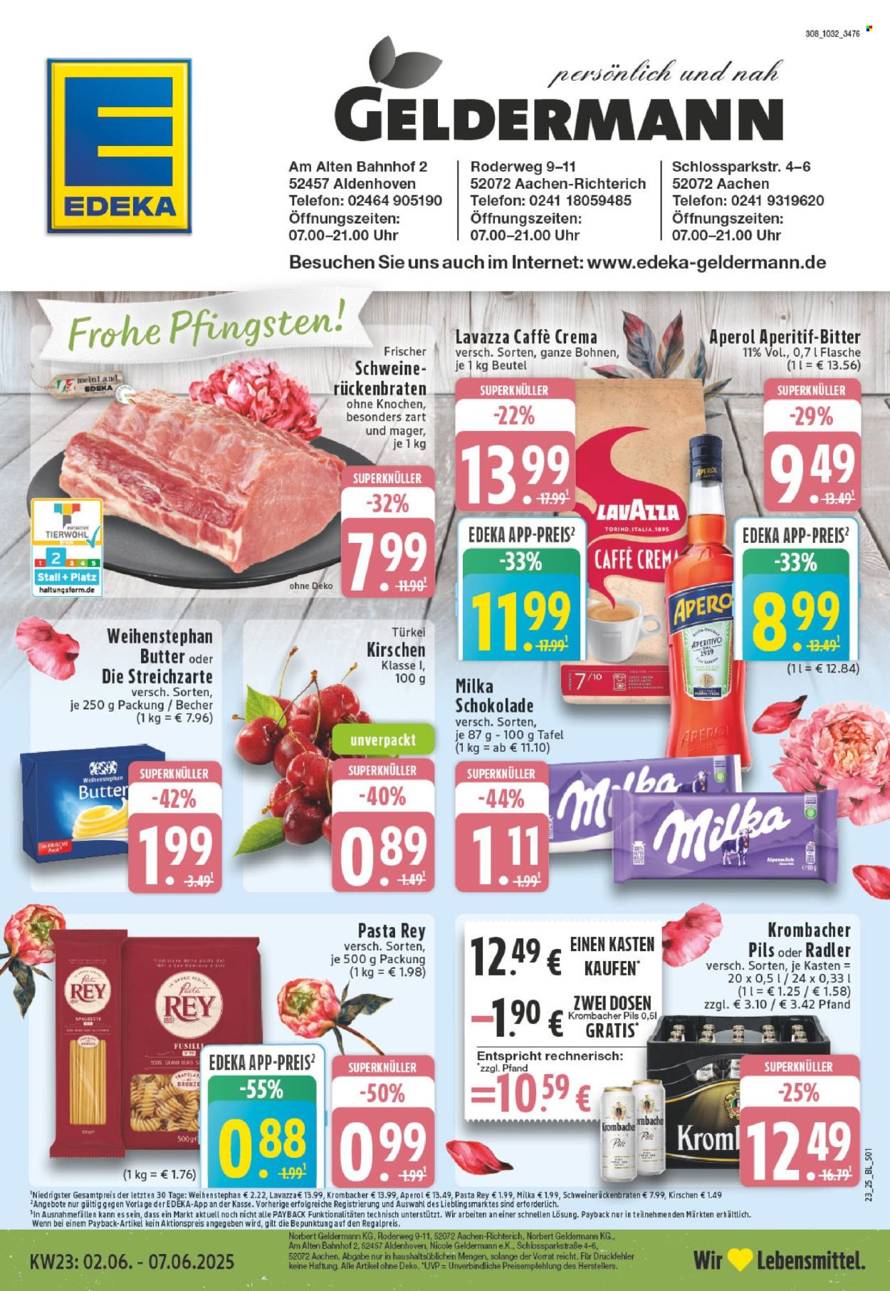 Leták Edeka - 2.6.2025 - 7.6.2025. Strana 1