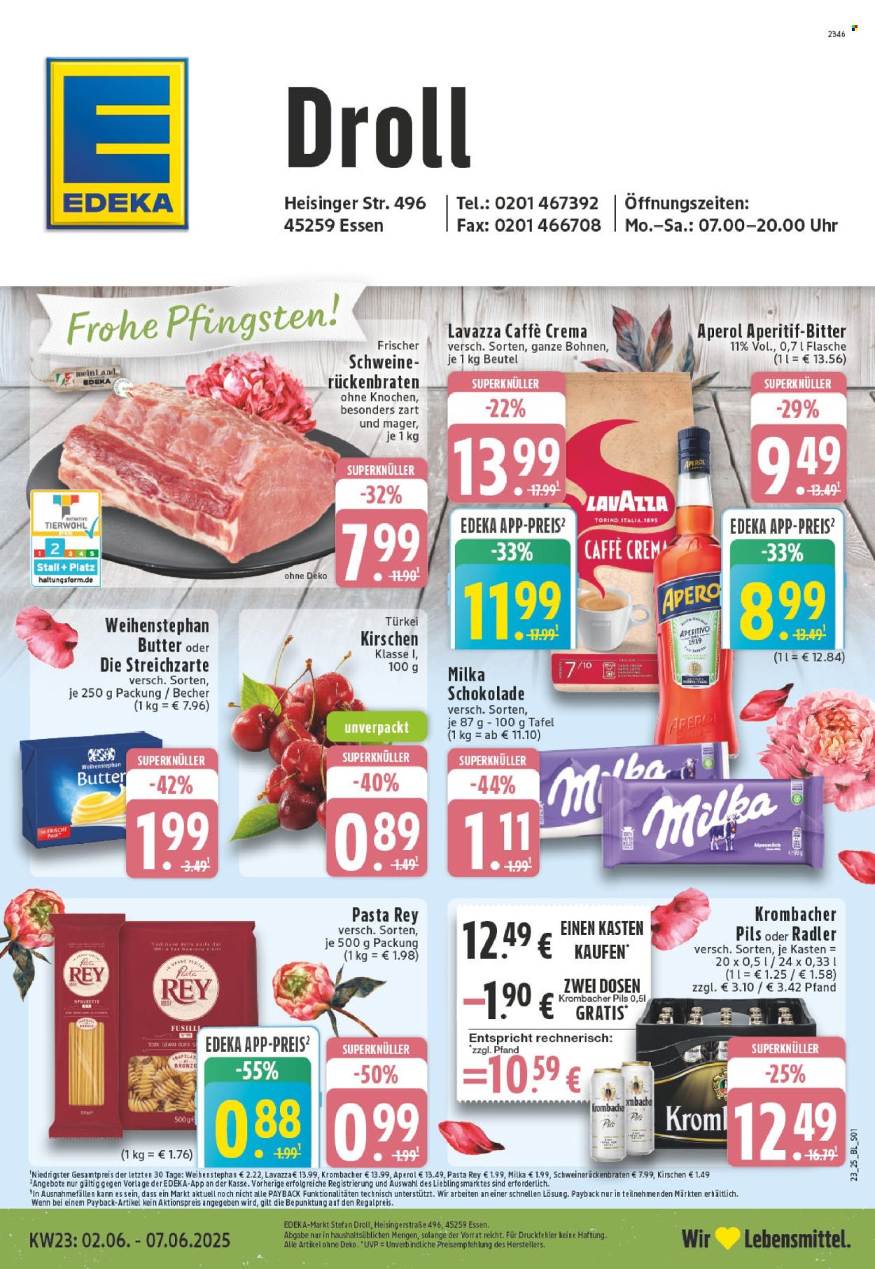 Leták Edeka - 2.6.2025 - 7.6.2025. Strana 1