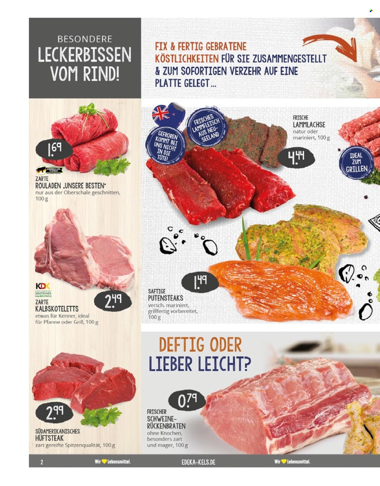 Leták Edeka - 2.6.2025 - 7.6.2025. Strana 2