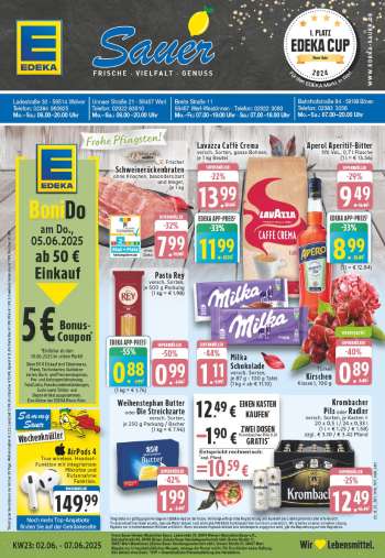 Prospekte Edeka - 2.06.2025 - 7.06.2025.
