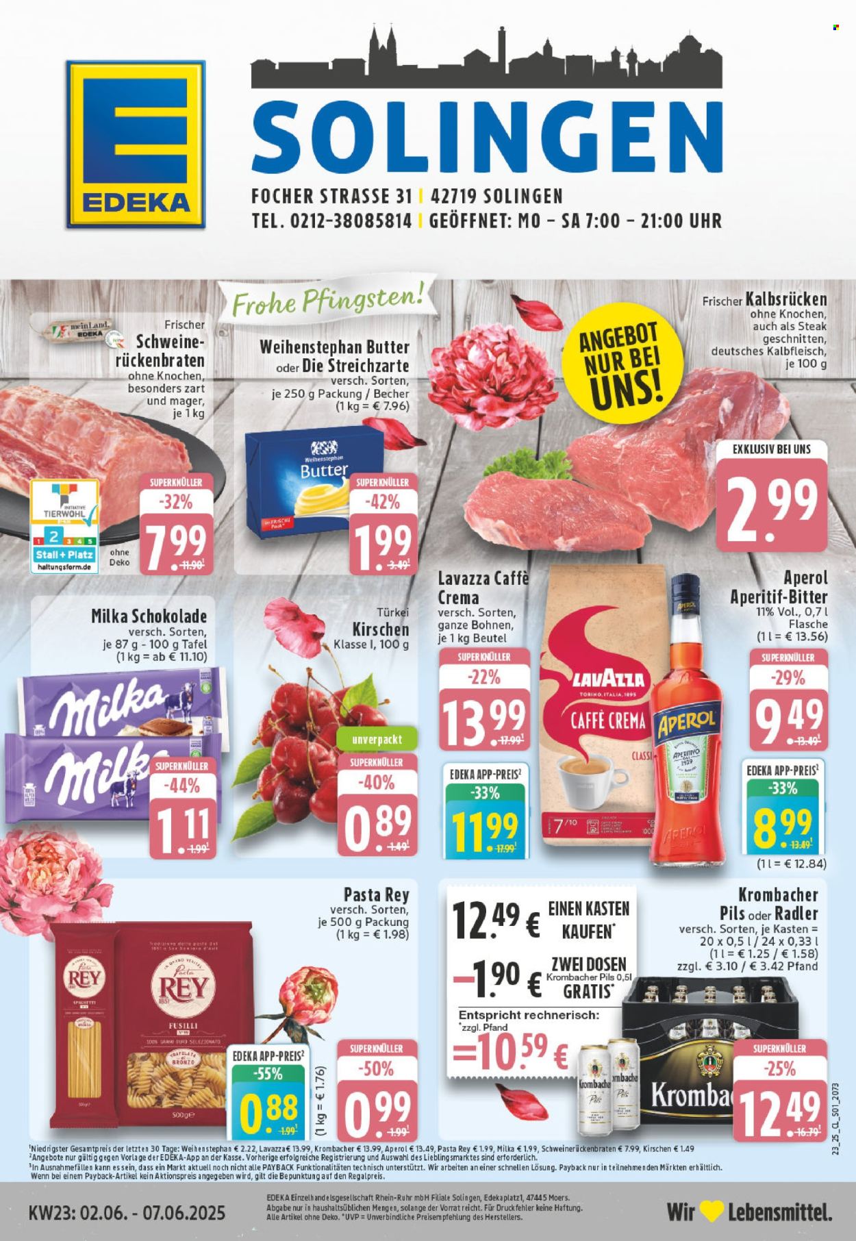 Leták Edeka - 2.6.2025 - 7.6.2025. Strana 1