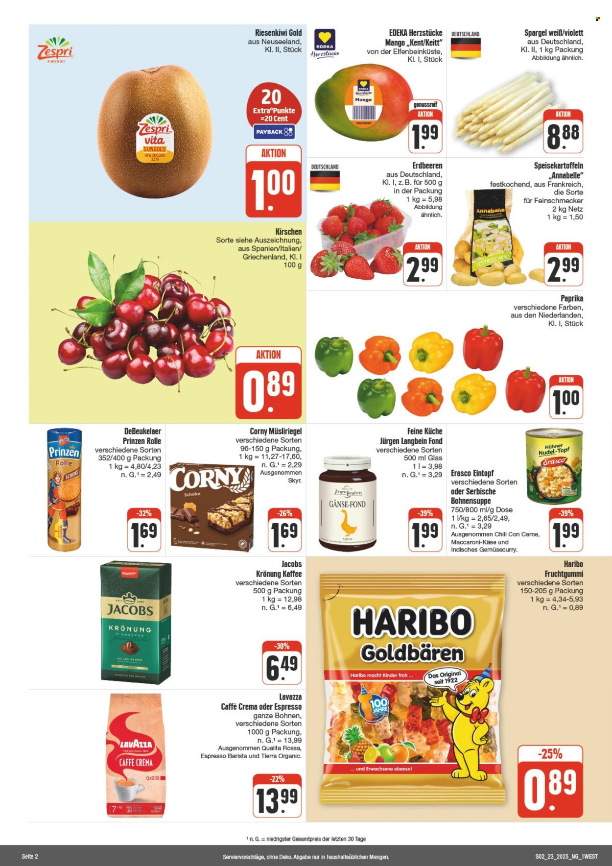 Leták Edeka - 2.6.2025 - 7.6.2025. Strana 2