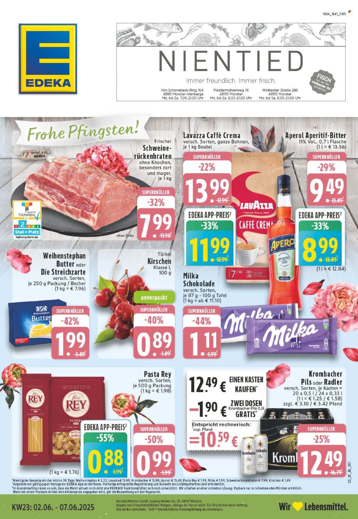 Leták Edeka - 2.6.2025 - 7.6.2025. Strana 1