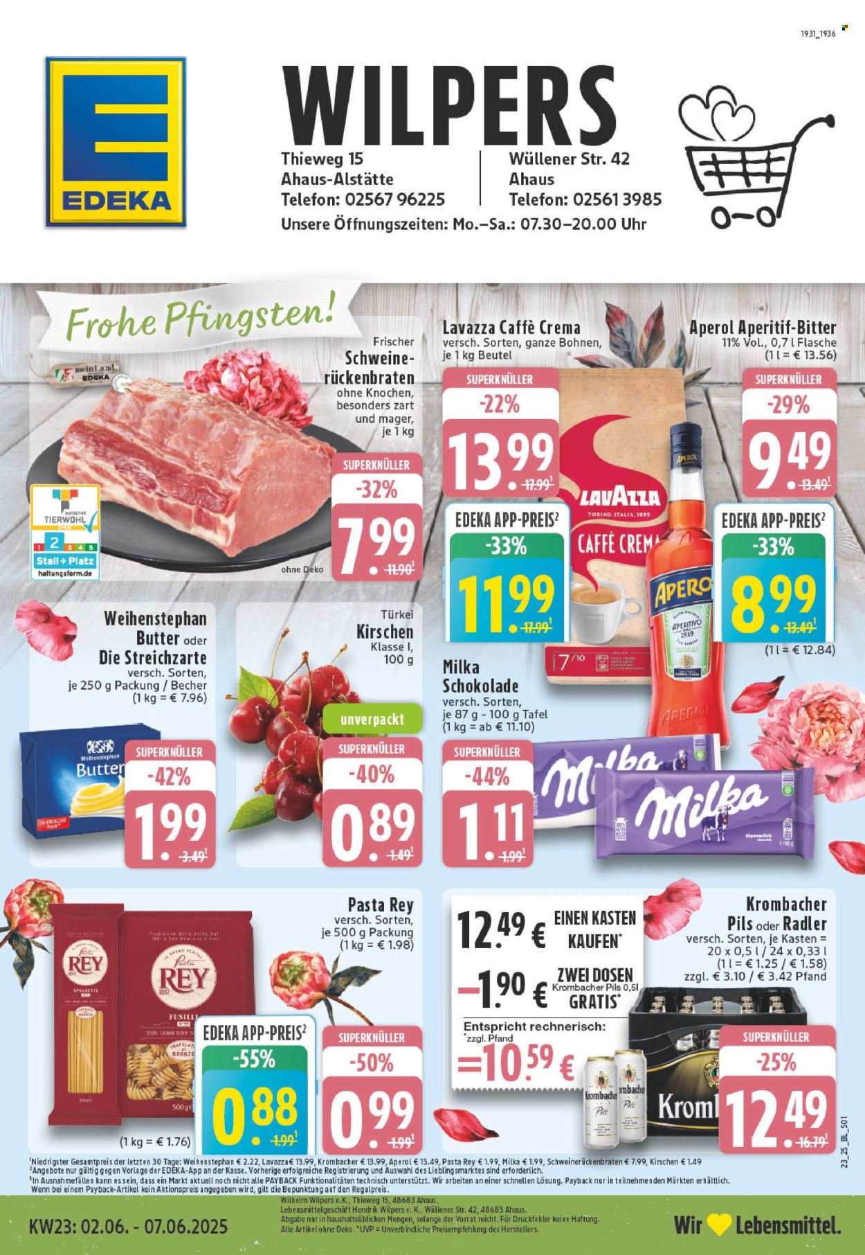 Leták Edeka - 2.6.2025 - 7.6.2025. Strana 1
