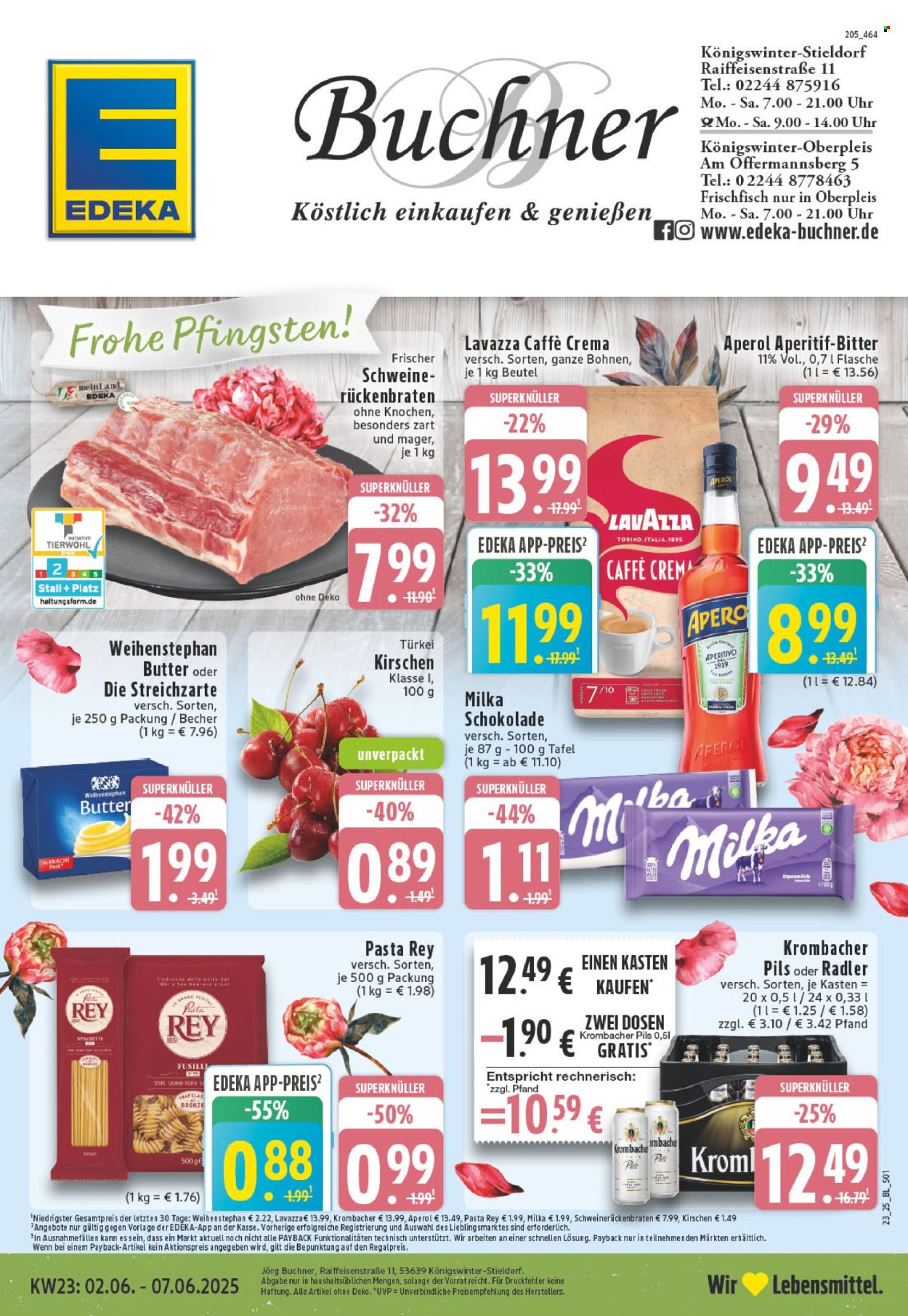 Leták Edeka - 2.6.2025 - 7.6.2025. Strana 1