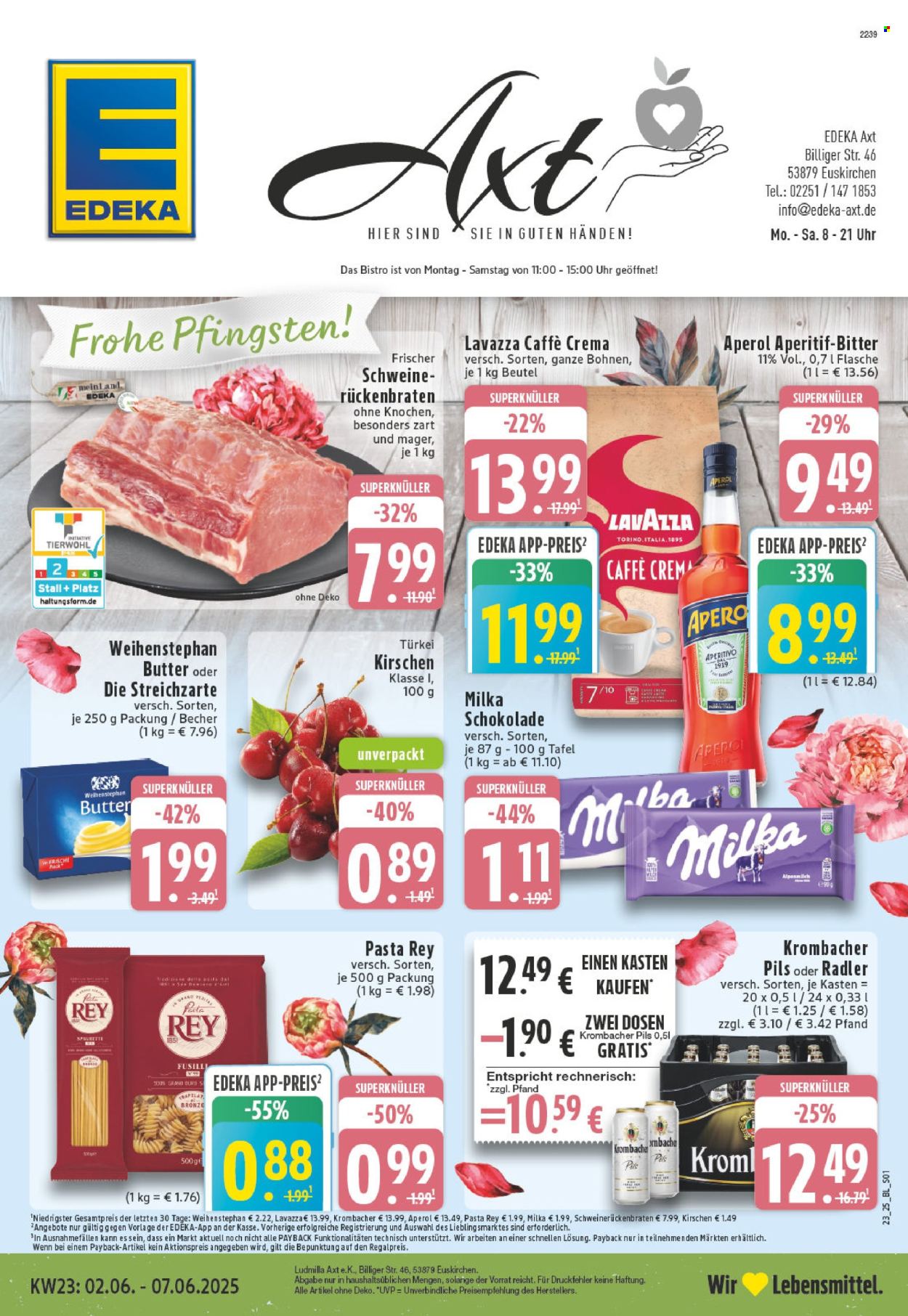 Leták Edeka - 2.6.2025 - 7.6.2025. Strana 1