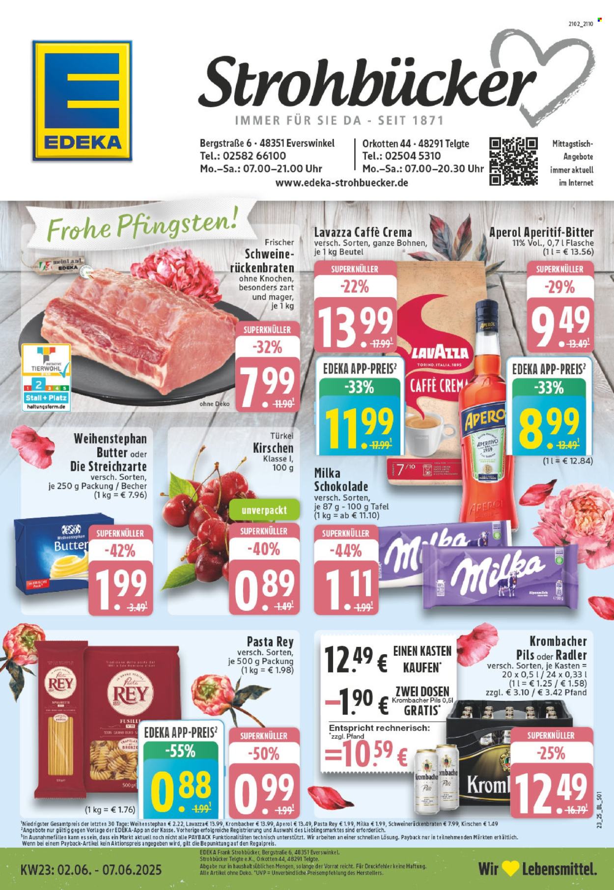 Leták Edeka - 2.6.2025 - 7.6.2025. Strana 1