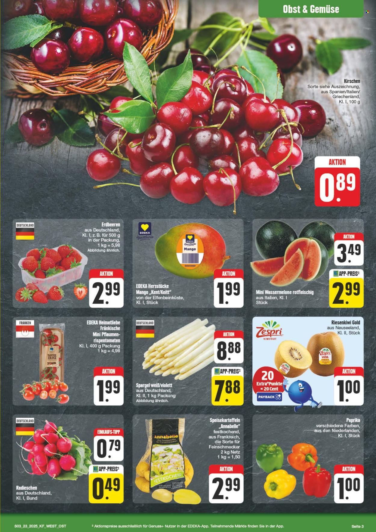 Leták Edeka - 2.6.2025 - 7.6.2025. Strana 3