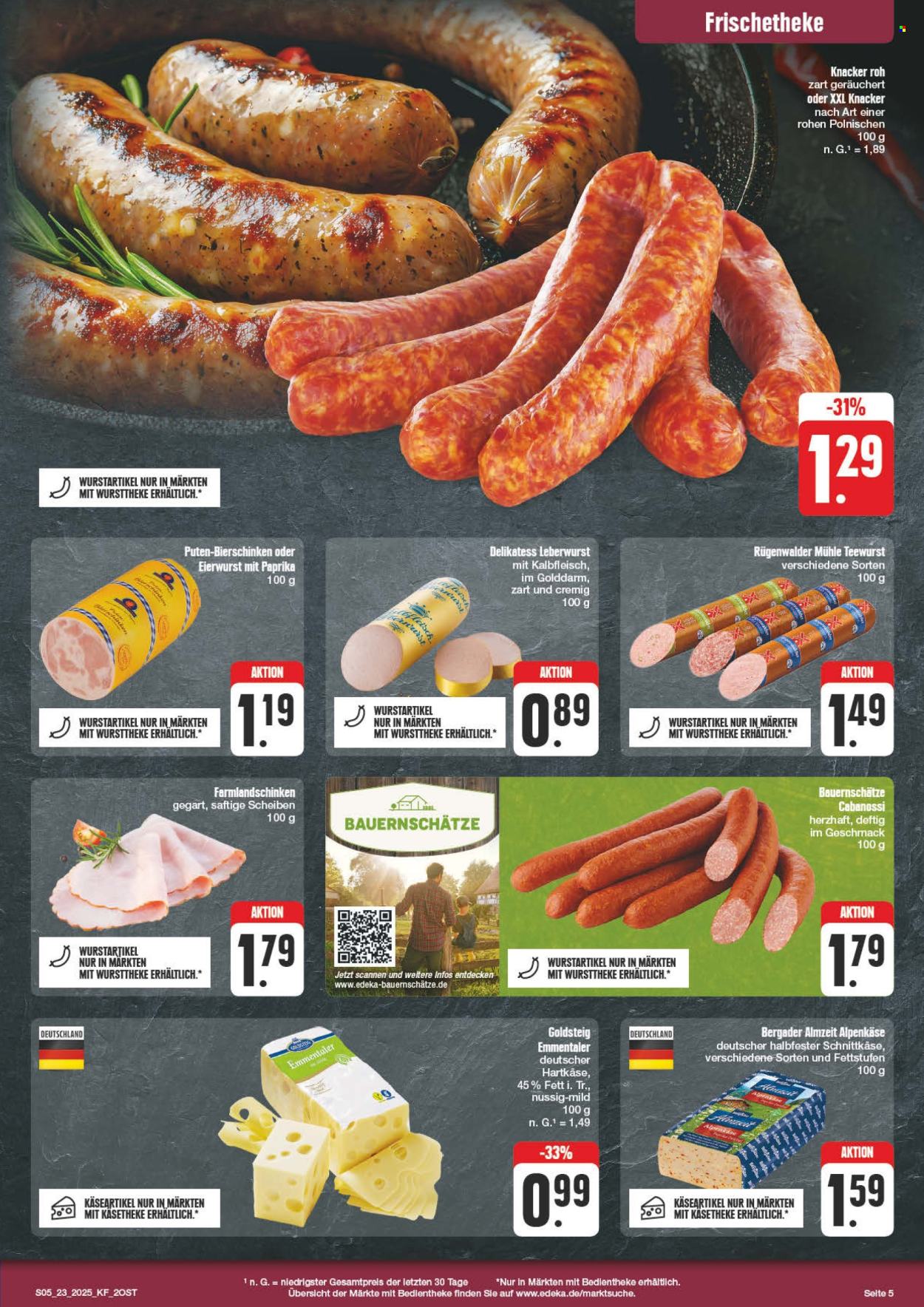 Leták Edeka - 2.6.2025 - 7.6.2025. Strana 5