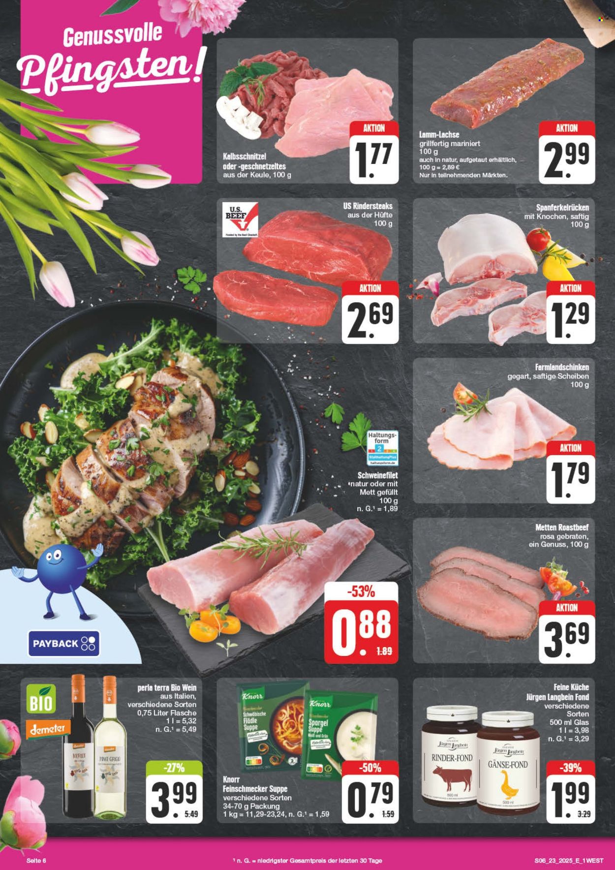 Leták Edeka - 2.6.2025 - 7.6.2025. Strana 6