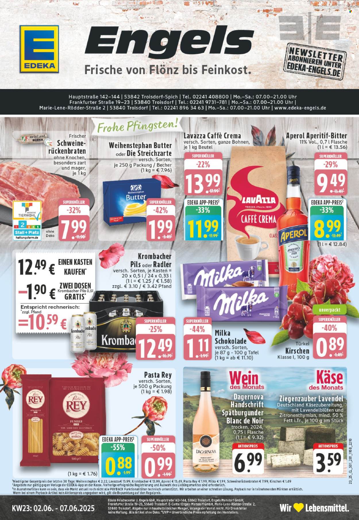 Leták Edeka - 2.6.2025 - 7.6.2025. Strana 1