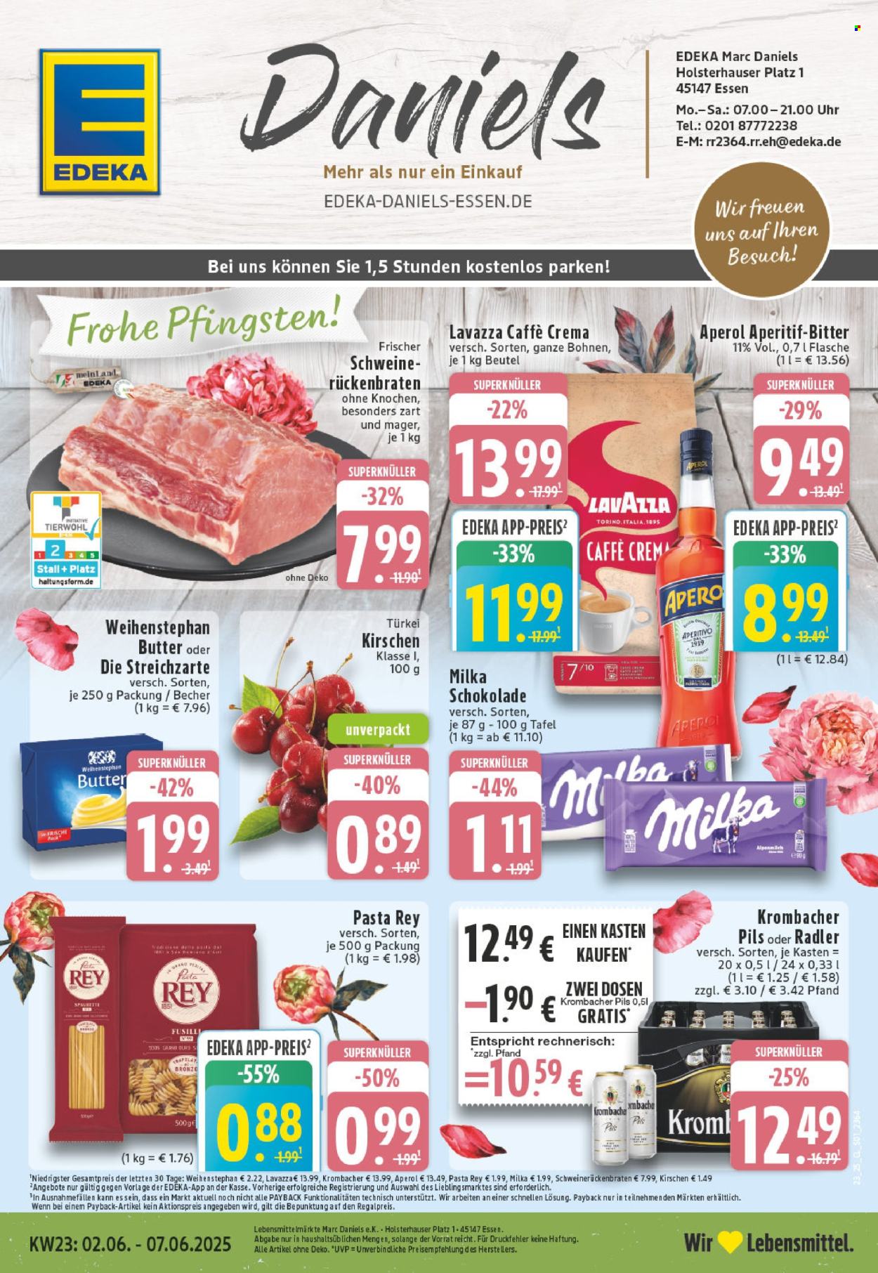 Leták Edeka - 2.6.2025 - 7.6.2025. Strana 1