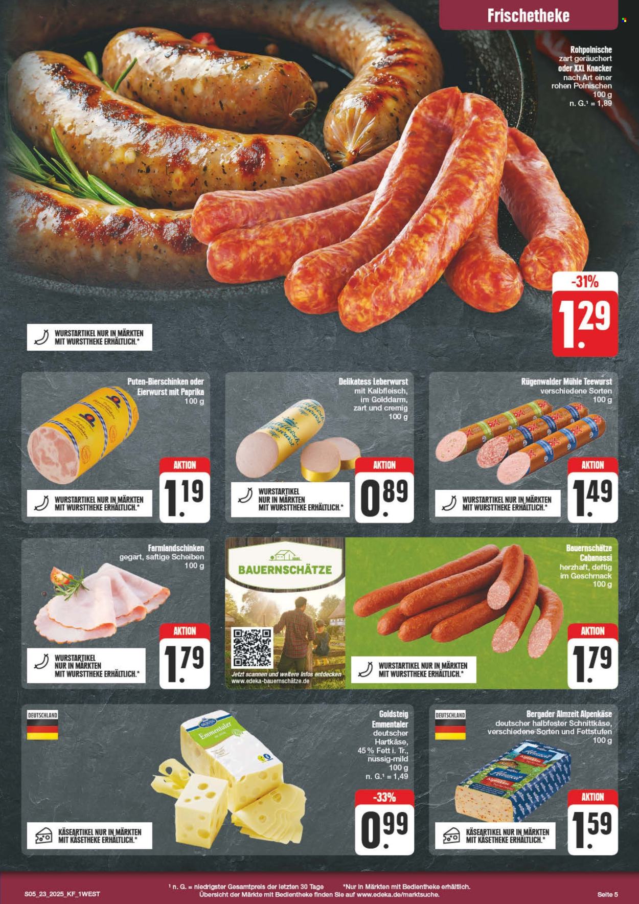 Leták Edeka - 2.6.2025 - 7.6.2025. Strana 5
