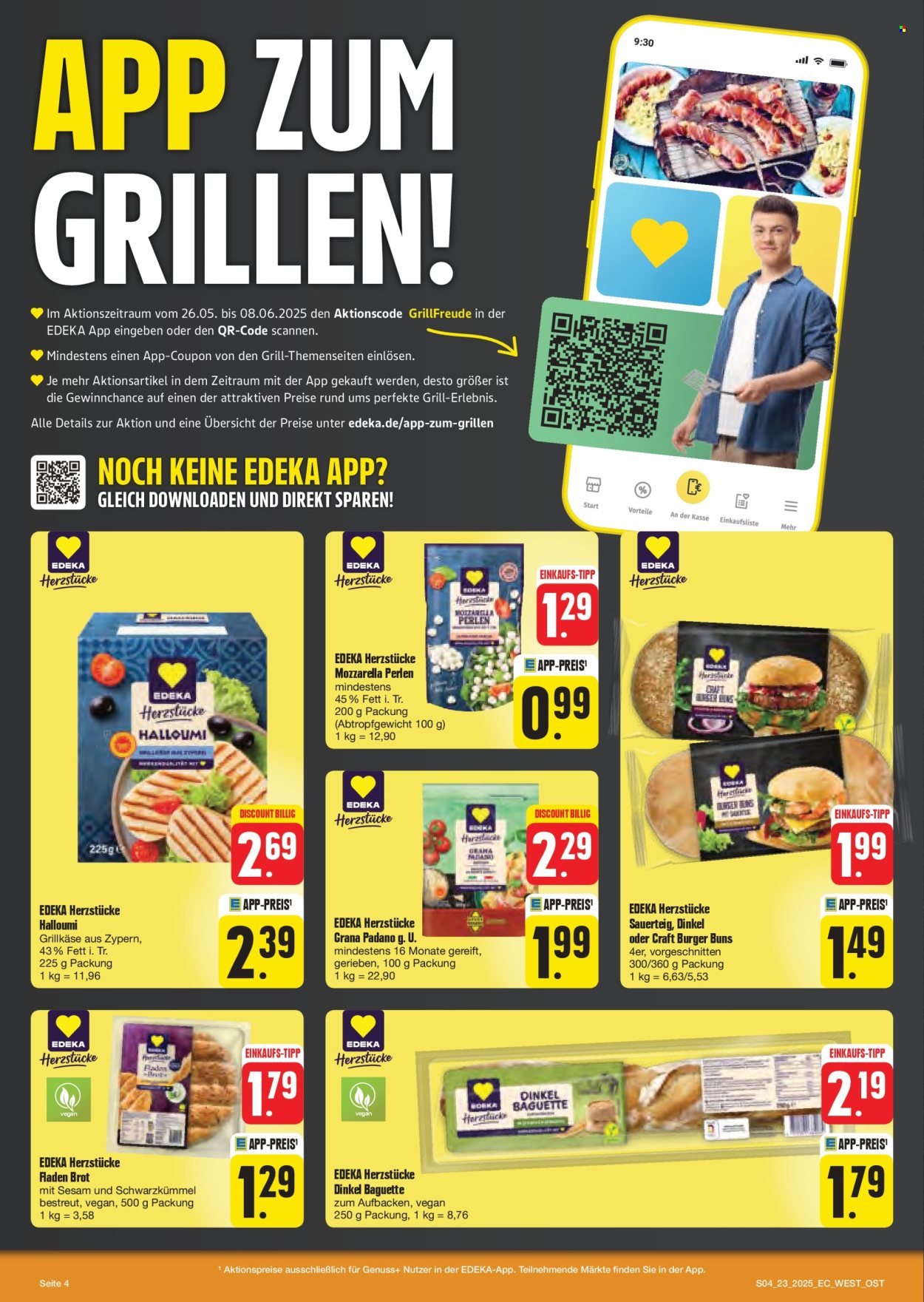 Leták Edeka - 2.6.2025 - 7.6.2025. Strana 4