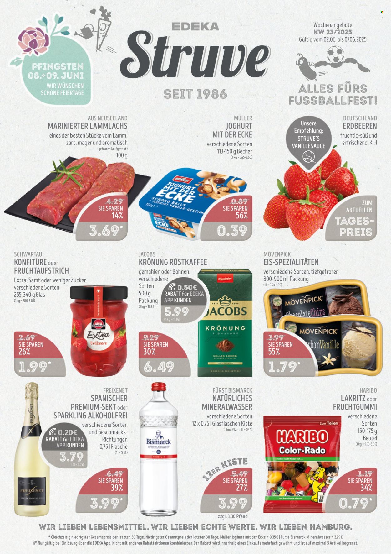 Leták Edeka - 2.6.2025 - 7.6.2025. Strana 1