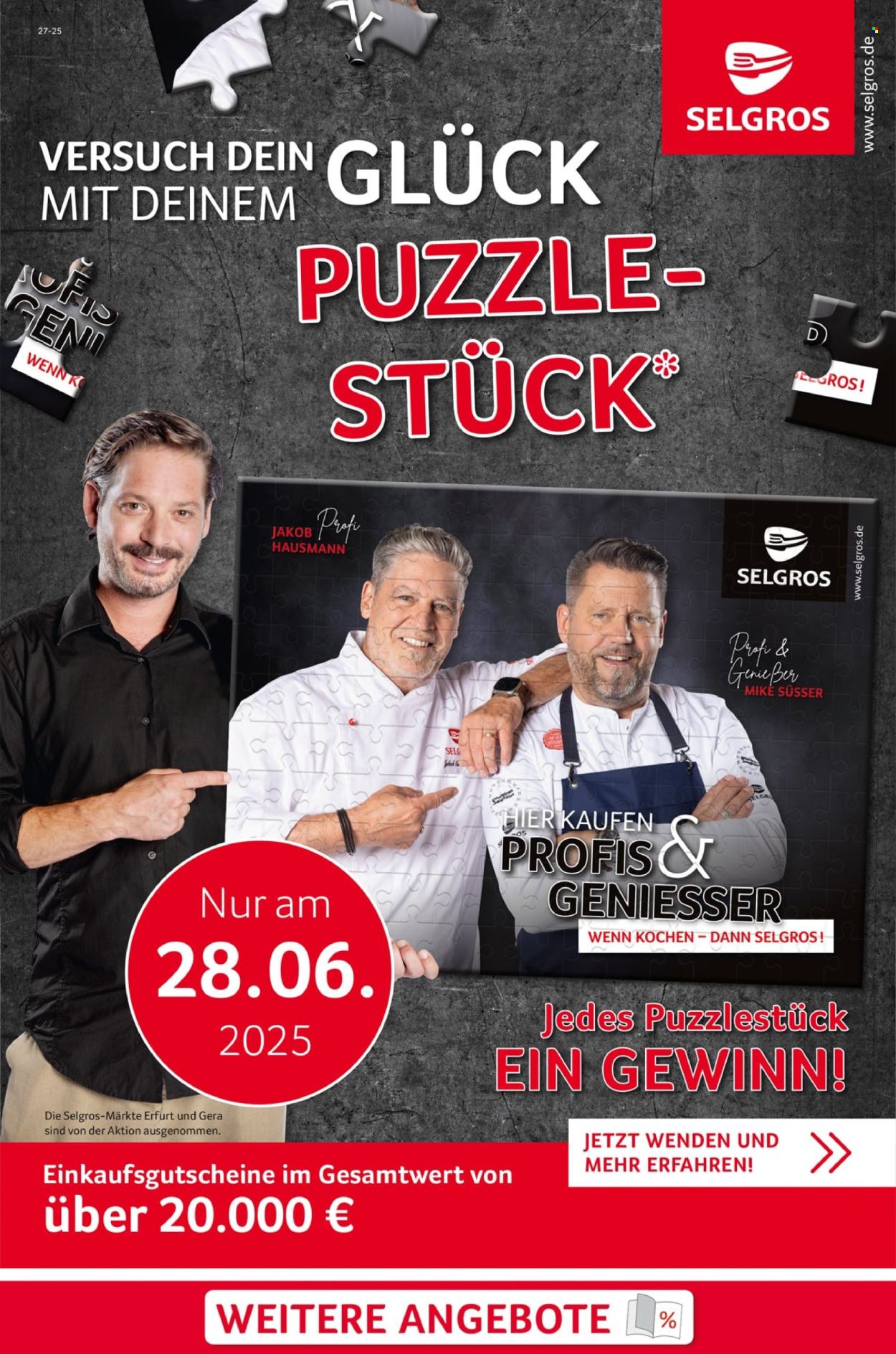 Leták Selgros - 28.6.2025 - 28.6.2025. Strana 1