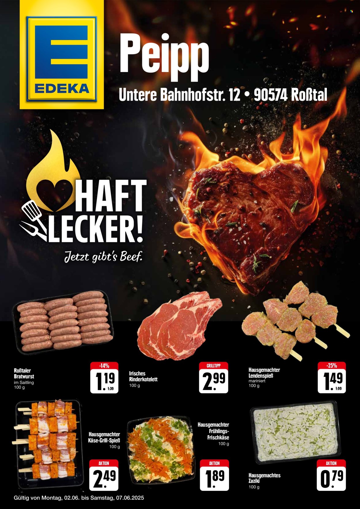Leták Edeka - 2.6.2025 - 7.6.2025. Strana 1