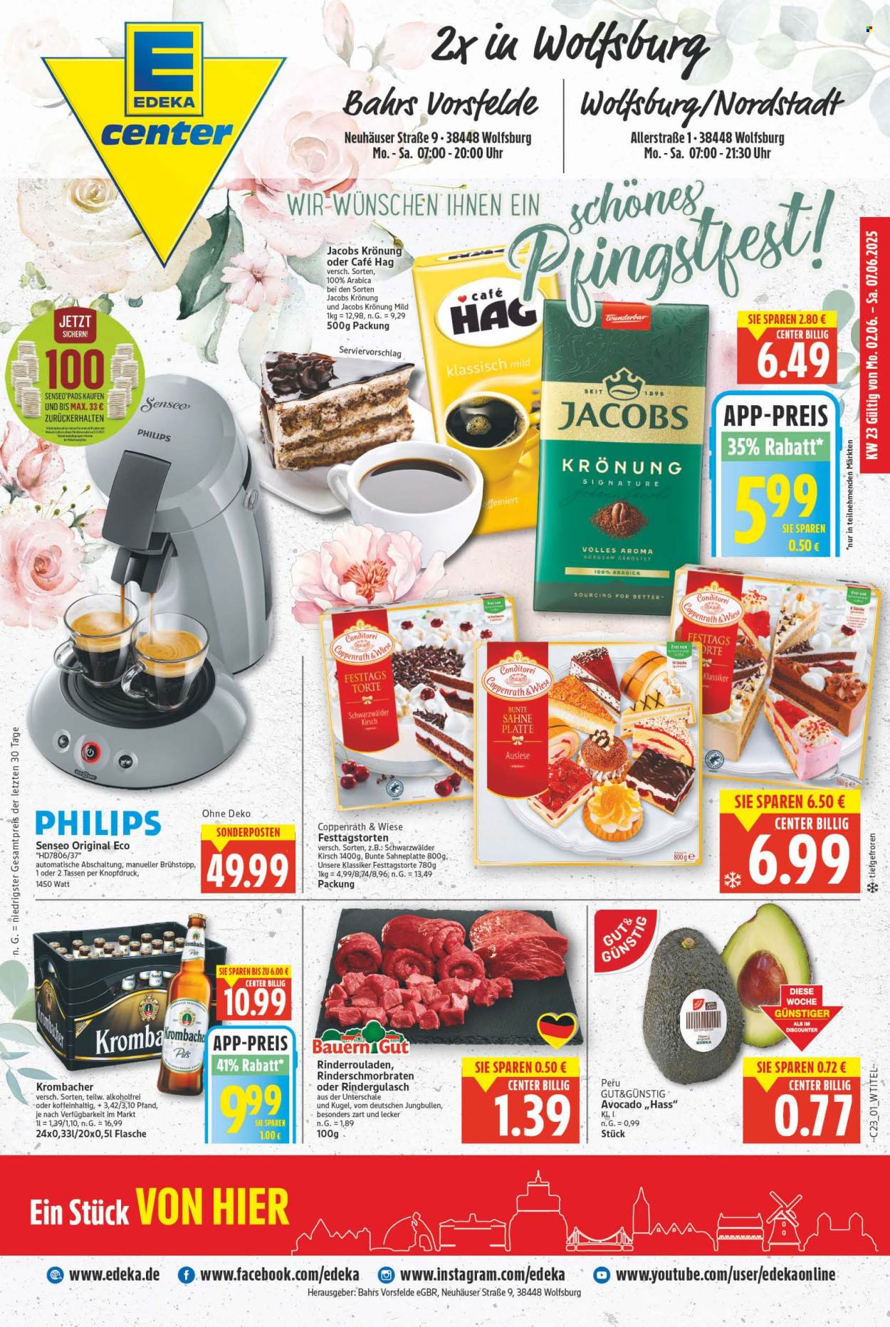 Leták Edeka - 2.6.2025 - 7.6.2025. Strana 1