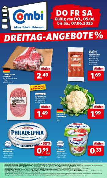 Prospekte Combi - 5.06.2025 - 7.06.2025.