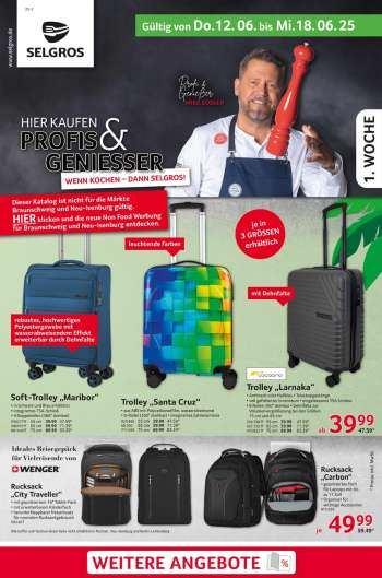 Prospekte Selgros - 12.06.2025 - 18.06.2025.