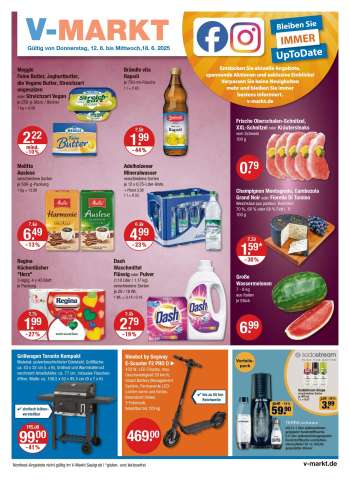 Prospekte V-Markt - 12.06.2025 - 18.06.2025.