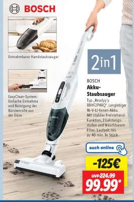 BOSCH Akku-Staubsauger