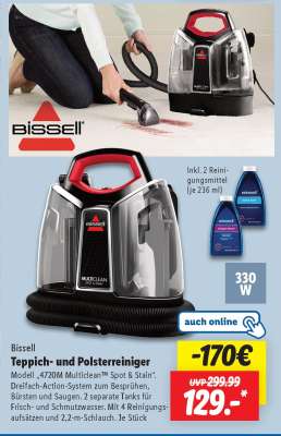 Bissell Teppich- und Polsterreiniger