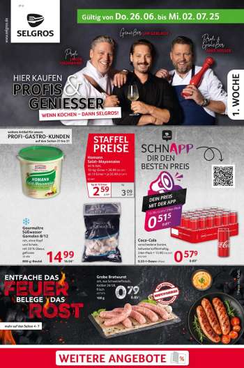 Prospekte Selgros - 26.06.2025 - 2.07.2025.