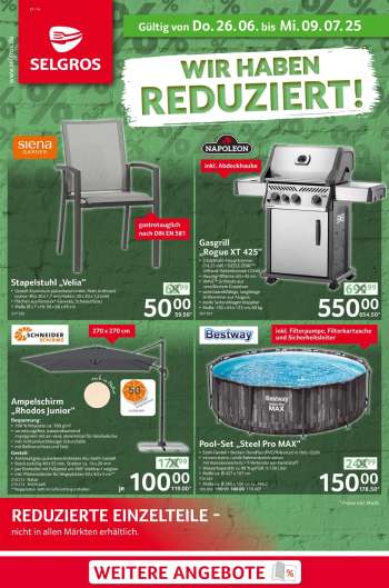 Prospekte Selgros - 26.06.2025 - 9.07.2025.