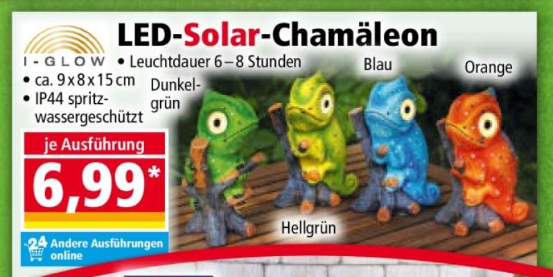 LED-Solar-Chamäleon