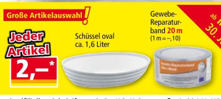 Schüssel oval ca. 1,6 Liter