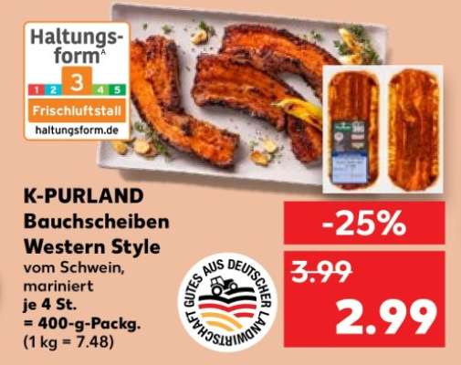 K-PURLAND Bauchscheiben Western Style