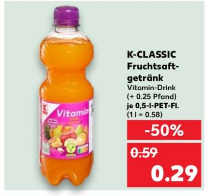 K-CLASSIC Fruchtsaftgetränk