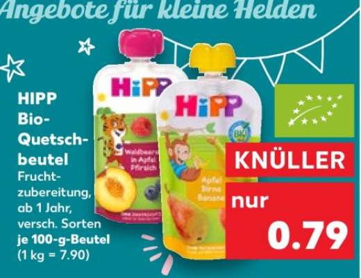 HIPP Bio-Quetschbeutel