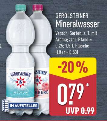 Gerolsteiner Mineralwasser