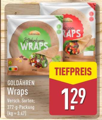 GOLDÄHREN Wraps