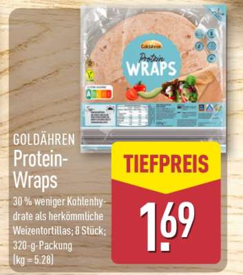 GOLDÄHREN Protein-Wraps