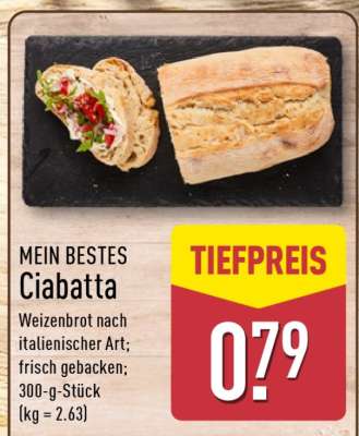 MEIN BESTES Ciabatta